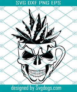 Skull Cup Svg, Halloween Skull Svg, Skeleton Svg, Skull Cocktail Svg, Skull Drink Cup Svg