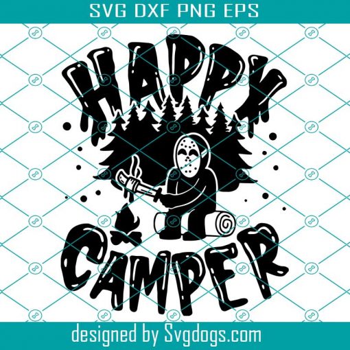 Happy Camper Svg, Happy Camper Shirt Svg, Adventure Svg, Bear Love Camping Svg, Campfire Svg