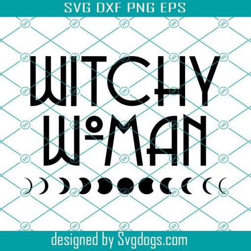 Witchy Woman Svg, Witch Svg, Halloween Svg, Moon Svg, Halloween Shirt Svg, American Horror Story Svg