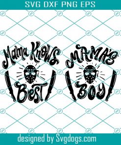 Halloween Svg, Mama Knows Best Svg, Matching Shirts Boy Baby Svg