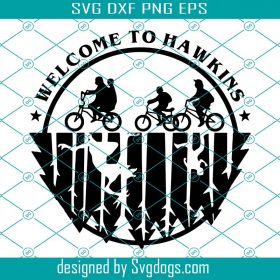 Welcome To Hawkins Svg, Stranger Things Svg, Sport Svg