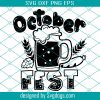 Beer Svg, Octoberfest Oktoberfest Beer Emblem Design Logo Quote Print Iron On Decal Svg