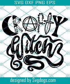 Crafty Witch Svg, Halloween Svg, Witch Svg