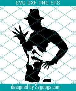 Nightmare On Elm Street Svg, Freddy Krueger Svg, Halloween Svg