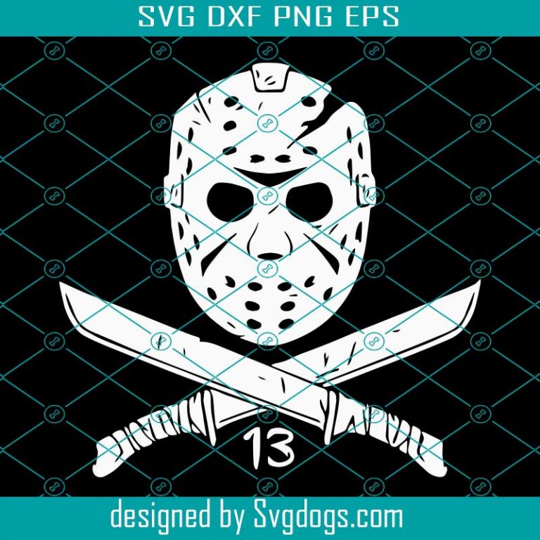 Jason Voorhees Svg, Jason Svg, Horror Movies Svg, Horror Svg, Jason