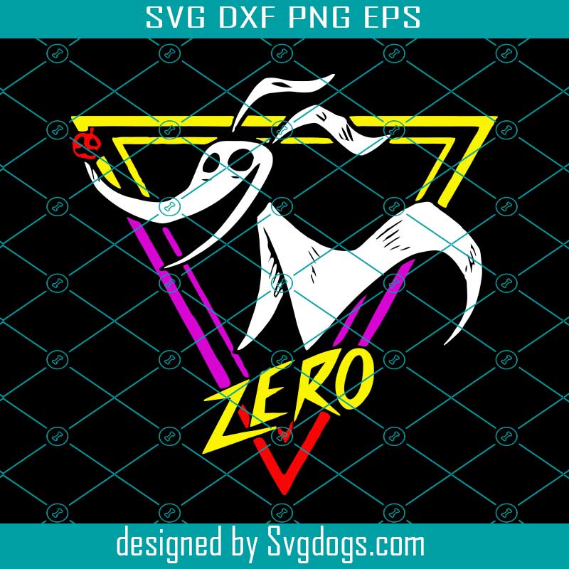 Zero Dog Svg, Halloween Svg, Zero Svg, Dog Svg, Cute Zero Svg, Cute Svg