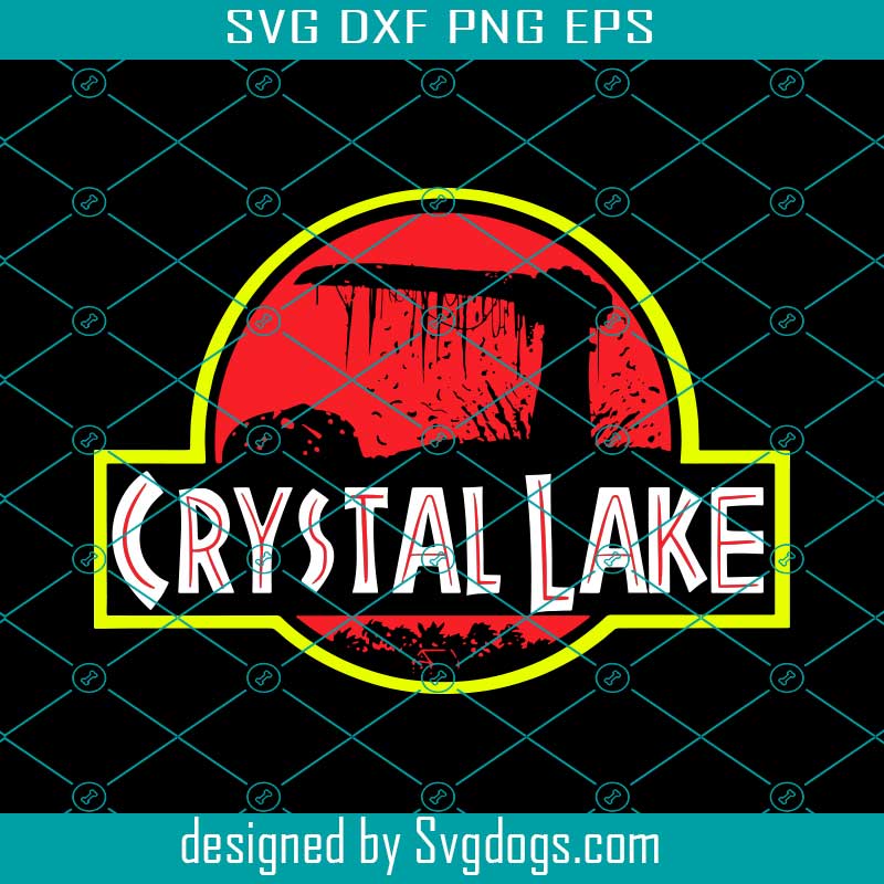Crystal Lake Svg, Friday The 13th Jason From The Grave Jurassic Park Svg, Halloween Svg