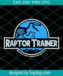 Raptor Trainer Svg, Jurassic World Raptor Trainer Essential T-Shirt By Adho1982 Svg, Animal Svg