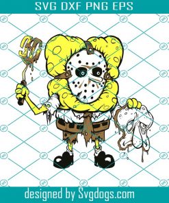 Spongebob Horror Svg, Spongebob Svg, Spongebob I’m Ready Svg, Disney Svg