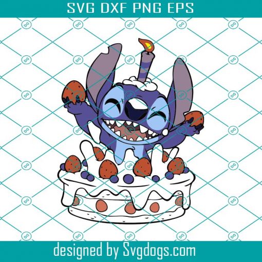 Birthday Svg Files, Stitch Svg, Cake Svg, Cookie Svg, Lollipop Svg ...