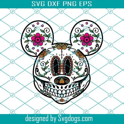 Day Of The Dead Svg, Mickey Mouse Svg, Coco Svg, Dia de los Muertos Svg, Disney World Resort Svg, Disney Vacation Svg