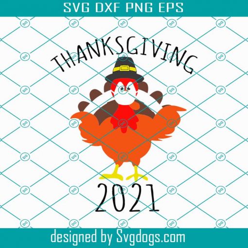 Funny Thanksgiving 2021 Svg, Happy Thanksgiving Friends Funny Turkey Svg