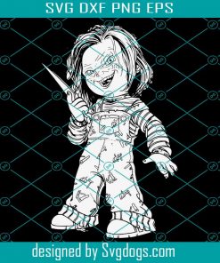 Chucky Child’s Play Ink Svg, Child’s Play Svg, Chucky Svg