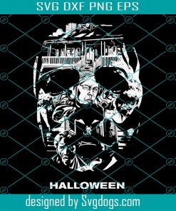 Halloween Svg Files, Skull Svg, Ghost Svg