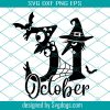 Witches Truck Svg, Witch Truck Door Hanger Template Svg, Halloween Truck Svg, Door Hanger Template Svg, Halloween Svg