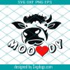 Moody Cow Svg, Sleepy Cow Svg, Lazy Cow Svg, Farm Girl Svg, Heifer Svg, Farmer Svg