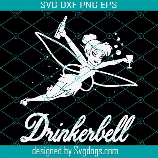 Drinkerbell Svg,Tinkerbell Svg, Drinking Svg, Wine Svg,  Epcot Svg, Disney Svg