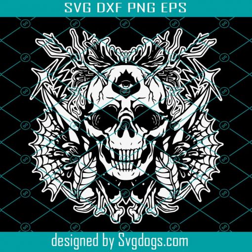 Skull And Swords Svg, Piracy Svg, Skull Svg, Bones Svg, Skeleton Svg