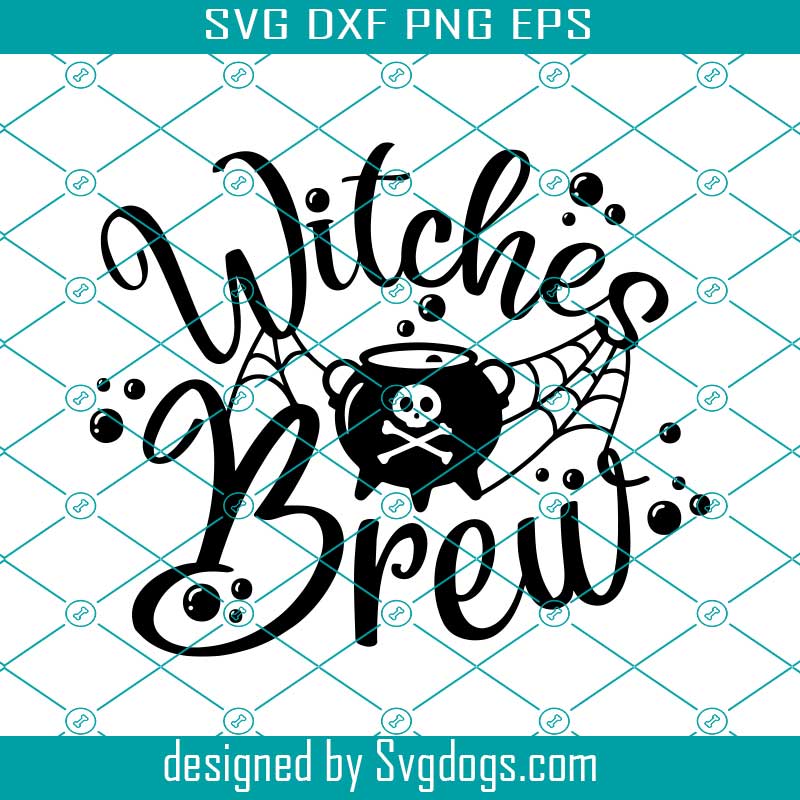 Witches Brew Svg, Halloween Svg, Witch Svg, Halloween Coffee Svg