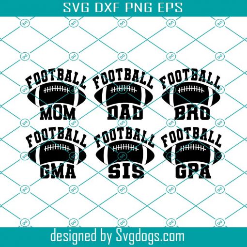 Football Family Svg Bundle, Family Football Svg, Football Mom Svg , Football Dad Svg, Football Team Svg, Funny Family Svg