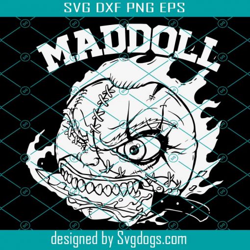 Maddoll Svg, Halloween Svg, Skull Svg, Witch Svg