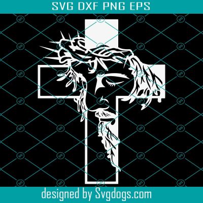 Jesus Cross Svg, Crucifix Svg, Christian Cross Svg - SVGDOGS.COM