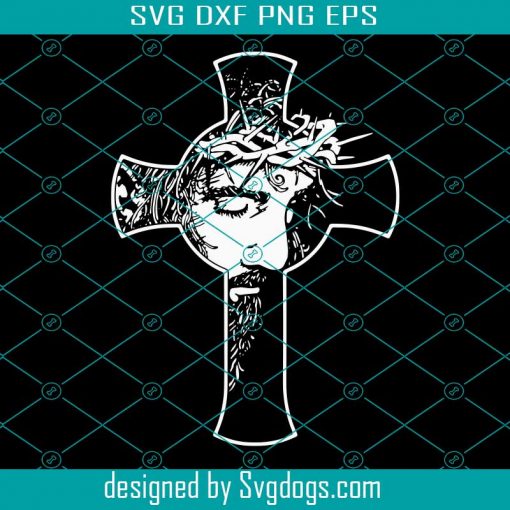 Jesus Cross Svg, Jesus Svg, Cross Svg, Faith Christian Svg, Glowforge  Svg