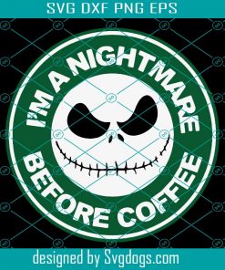 Nightmare Before Christmas Cup Svg, Christmas Svg, Coffeem Svg