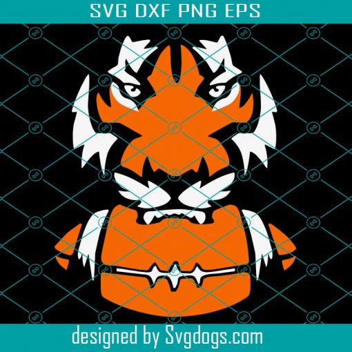 Machines Svg, Tiger Football Svg, Tiger Svg, Sport Svg