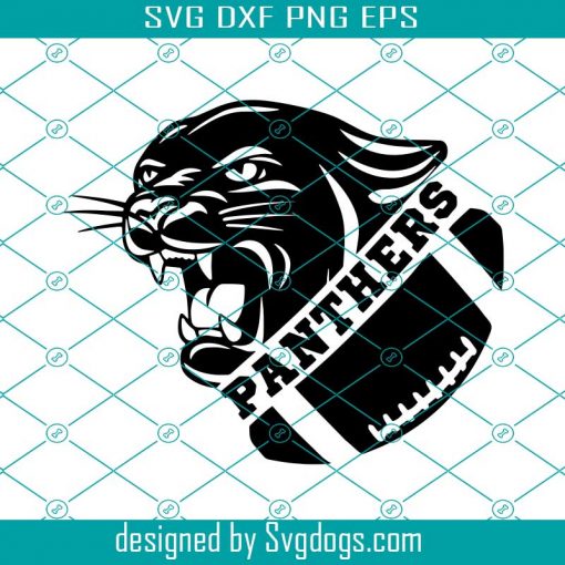 Panthers Svg, Football Svg, Panthers Football Svg, Football Mom Svg