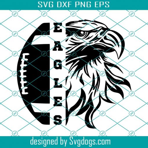 Eagles Svg, Football Svg, Eagles Football Svg, Football Mom Svg, Sport Svg