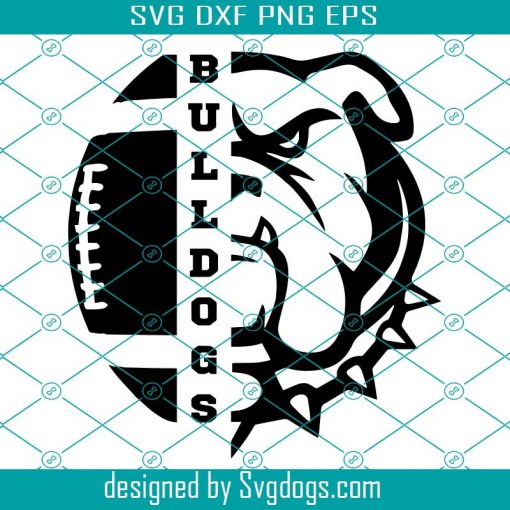 Bulldogs Svg, Football Svg, Bulldogs Football Svg, Football Mom Svg, Sport Svg