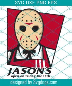 Friday The 13th Svg, Jason Friday Svg, Jason Voorhees Svg