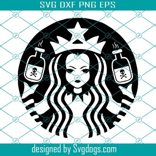 Wednesday Addams Svg, Addams Family Perfect For Making A DIY Gothic Star Coffee Bucks Halloween Pprojects Svg, Coffee Svg