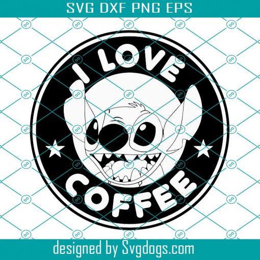 Starbucks Coffee Svg, Cute Baby Alien Svg, Multilayered Svg, Baby Coffee Svg, Love Coffee Svg