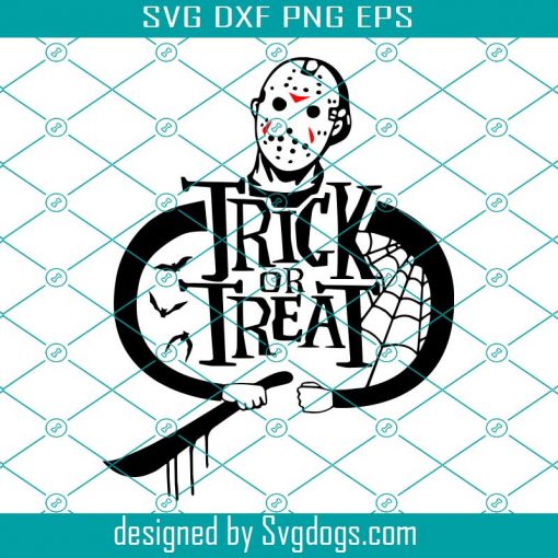 Jason Svg, Trick Or Treat Svg, Horror Movie Svg, Halloween Svg