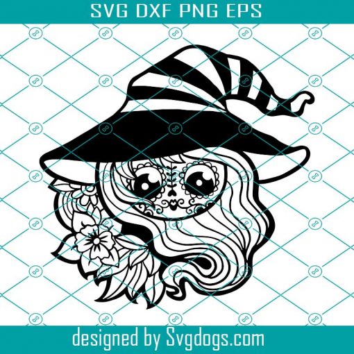 Witch Face Svg, Witch Svg, Halloween Svg