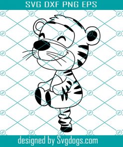 Cute Tiger Svg, Cute Tiger Animal Free Black White Svg, Tiger Face Drawing Easy Svg