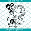 Halloween Girl Svg, Chibi Svg, Girl Svg, Halloween Svg