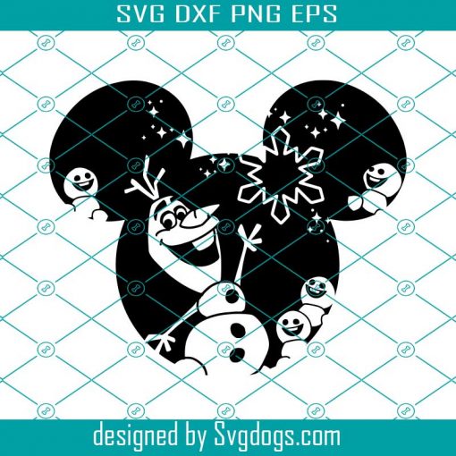 Frozen Svg, Olaf Svg, Disney Ears Svg, Disney Svg