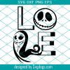 Love Jack And Sally Svg, Halloween Svg, Sally Svg. Jack Svg