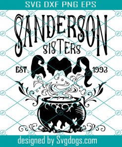 Sanderson Sisters Svg, Disney Sanderson Svg, Minnie Sanderson Sister Svg, Minnie Svg