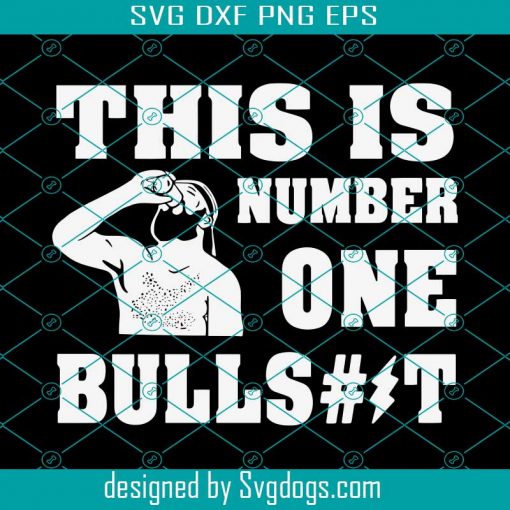 This Is A Number One 1 Bullshit Svg, Nikita Kucherov Number One Bullshit Svg, Tampa Bay Lightning Cricut Cameo File Svg