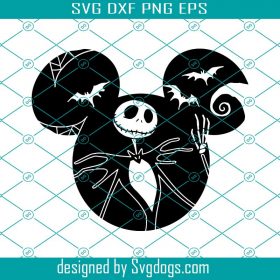 Jack Svg, The Nightmare Before Christmas Svg, Halloween Svg, Disney Svg