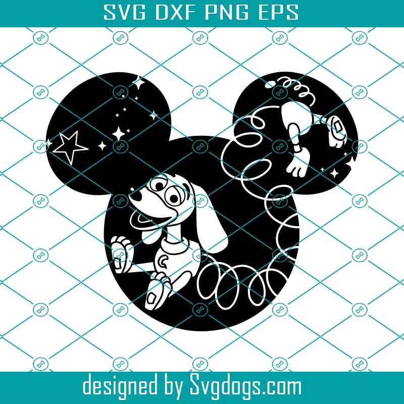 Toy Story Svg, Slinky Dog Disney Ears Svg, Dog Svg, Disney Svg