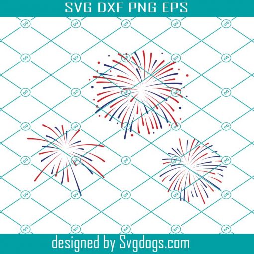 4th Of July Fireworks Svg, 4th Of July Svg, America Stars And Stripes Svg