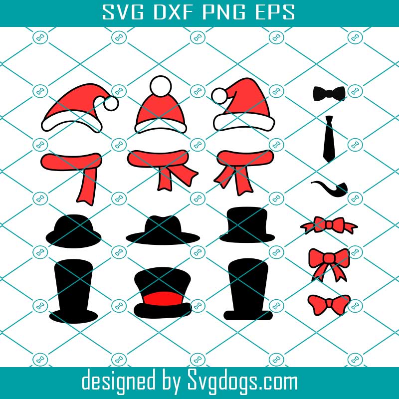 Accessories Svg, Christmas Svg Bundle, Hat Svg Accessories Svg, Christmas Svg Bundle, Hat Svg