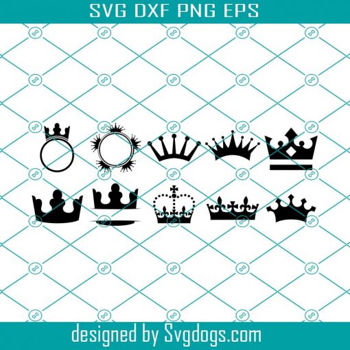 Crown Monogram Frames Svg, Frame Crown Svg, Crown Svg, Frame Svg, Monogram Frame Svg