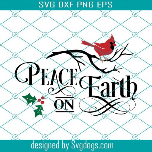 Peace On Earth Svg, Bird Svg, Animal Svg