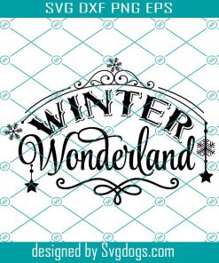 Winter Wonderland Svg, Christmas Svg, Winter Svg, Let It Snow Svg